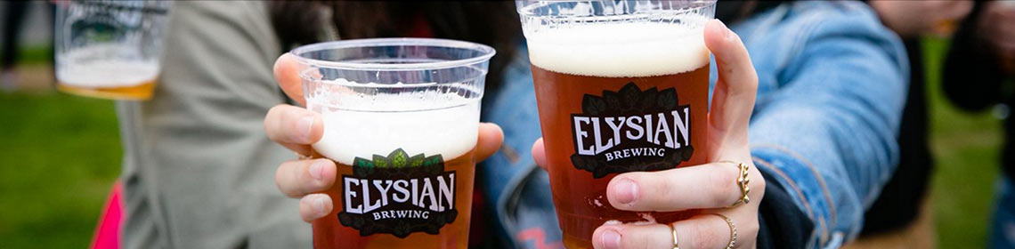 Banner Imaged provided by brewer Elysian Brewing