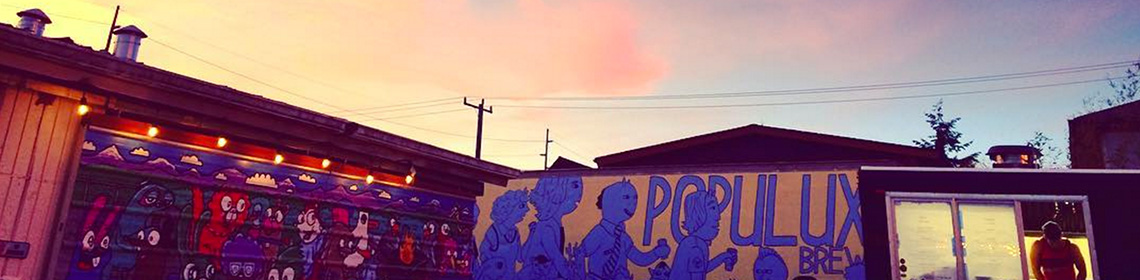 Banner Imaged provided by brewer Populuxe Brewing